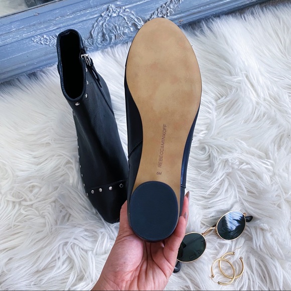 New Rebecca Minkoff Isley Stud Leather Boot - Picture 5 of 7